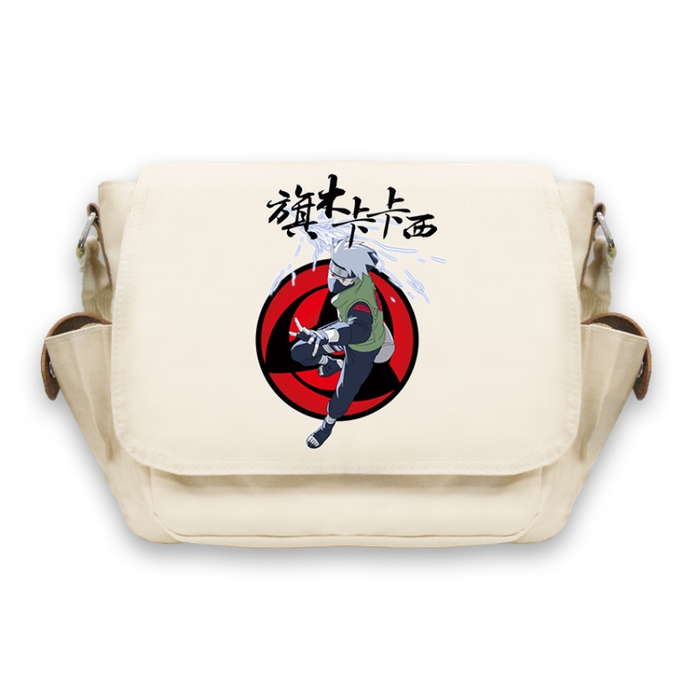 Naruto Anime Peripheral Shoulder Bag Casual Satchel 33X13X26cm