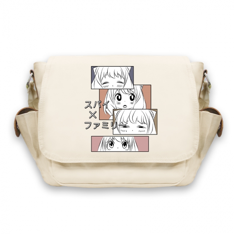 SPY×FAMILY Anime Peripheral Shoulder Bag Casual Satchel 33X13X26cm