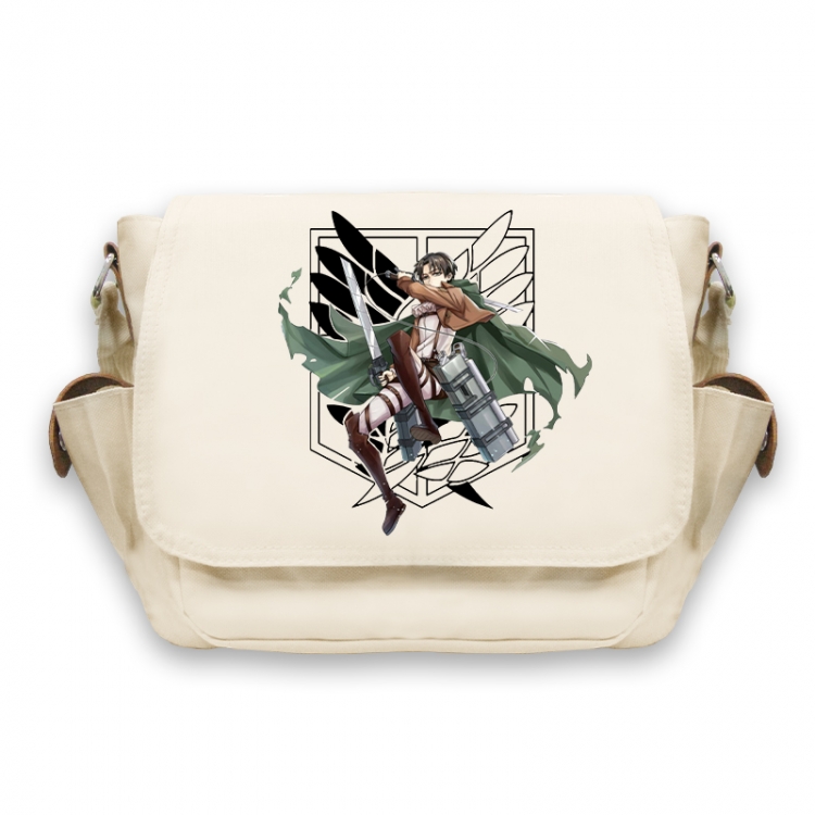 Shingeki no Kyojin Anime Peripheral Shoulder Bag Casual Satchel 33X13X26cm