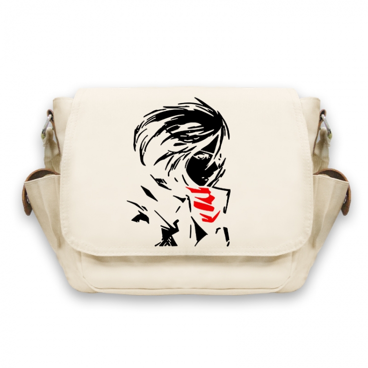 Shingeki no Kyojin Anime Peripheral Shoulder Bag Casual Satchel 33X13X26cm