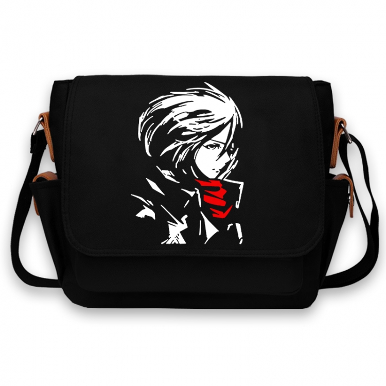 Shingeki no Kyojin Anime Peripheral Shoulder Bag Casual Satchel 33X13X26cm