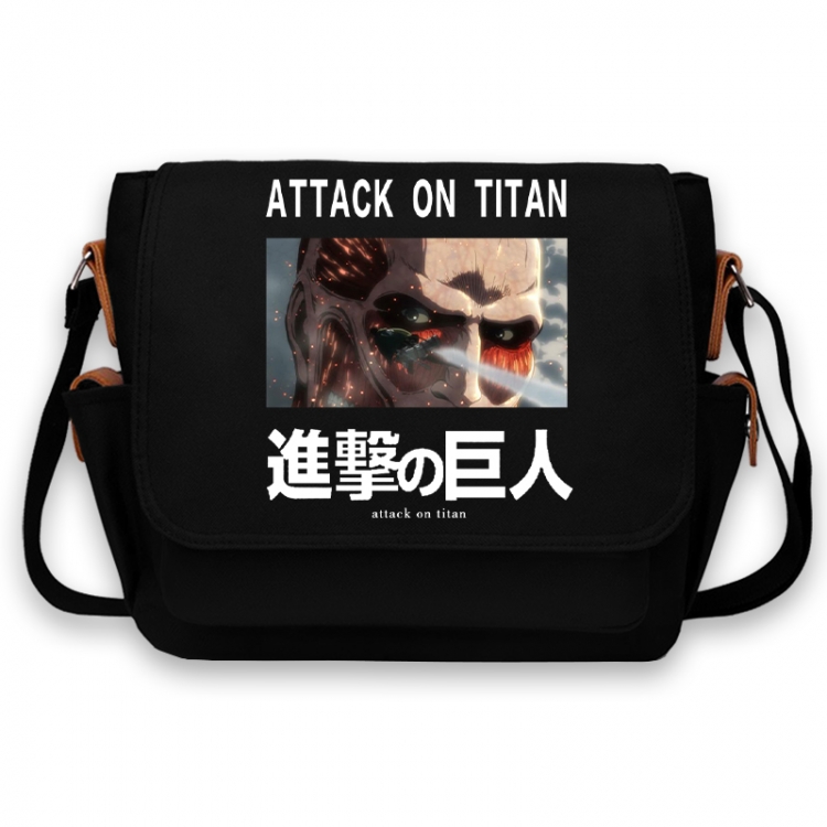 Shingeki no Kyojin Anime Peripheral Shoulder Bag Casual Satchel 33X13X26cm