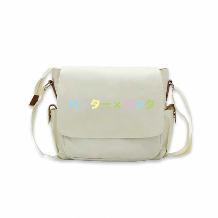 HunterXHunter Anime Peripheral Shoulder Bag Casual Satchel 33X13X26cm