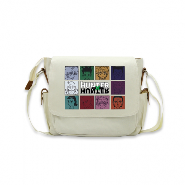 HunterXHunter Anime Peripheral Shoulder Bag Casual Satchel 33X13X26cm