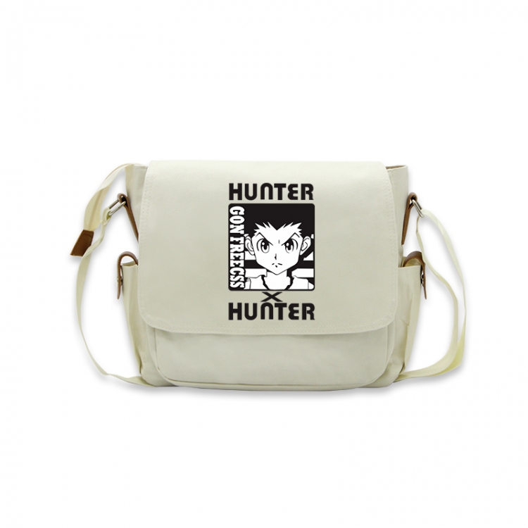HunterXHunter Anime Peripheral Shoulder Bag Casual Satchel 33X13X26cm