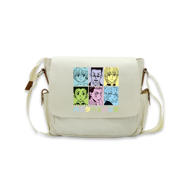 HunterXHunter Anime Peripheral Shoulder Bag Casual Satchel 33X13X26cm