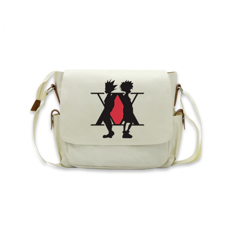 HunterXHunter Anime Peripheral Shoulder Bag Casual Satchel 33X13X26cm