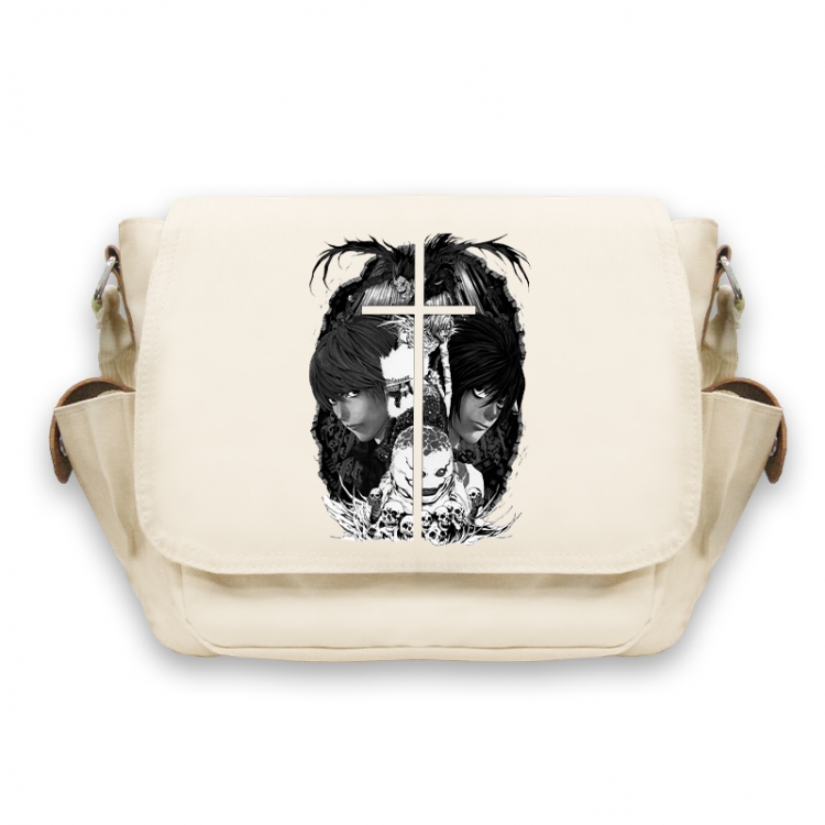 Death note Anime Peripheral Shoulder Bag Casual Satchel 33X13X26cm