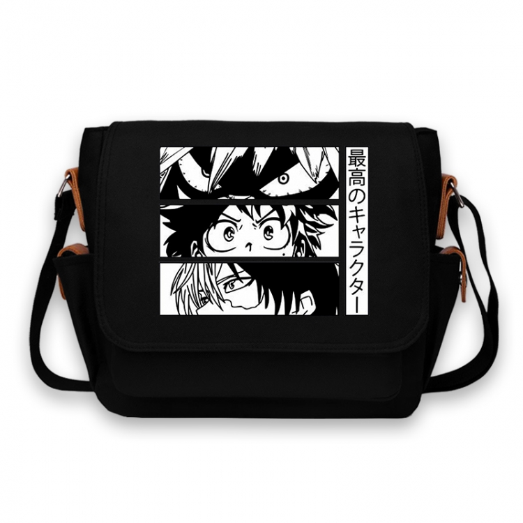 My Hero Academia  Anime Peripheral Shoulder Bag Casual Satchel 33X13X26cm