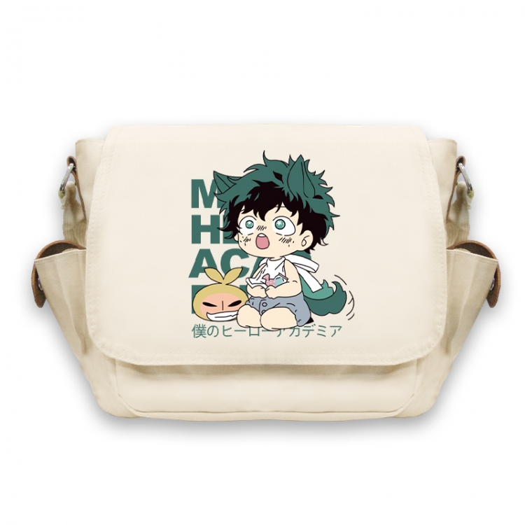 My Hero Academia  Anime Peripheral Shoulder Bag Casual Satchel 33X13X26cm