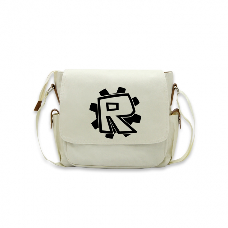 Robllox Anime Peripheral Shoulder Bag Casual Satchel 33X13X26cm