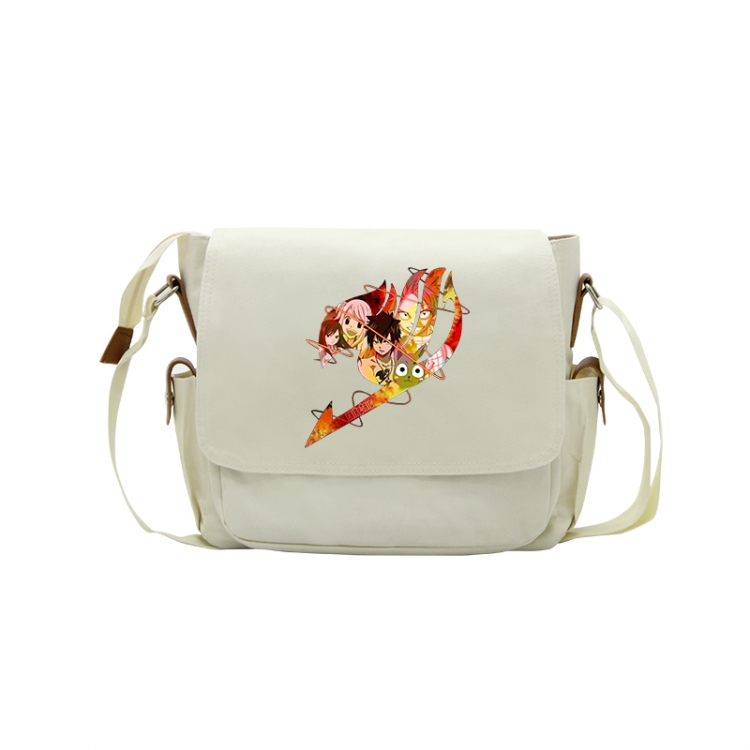 Fairy tail Anime Peripheral Shoulder Bag Casual Satchel 33X13X26cm