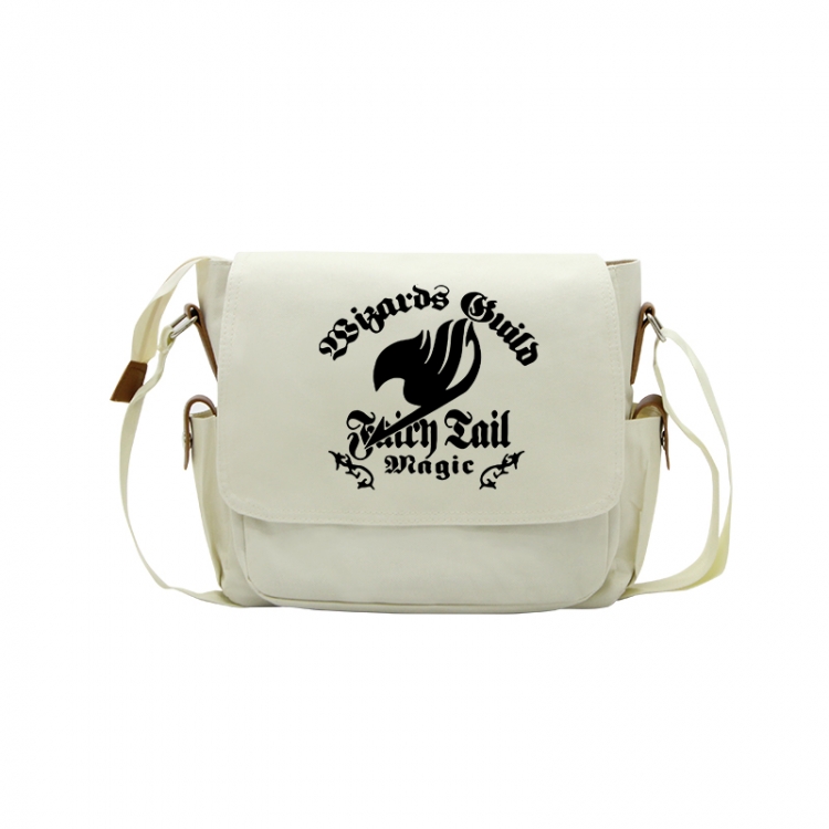Fairy tail Anime Peripheral Shoulder Bag Casual Satchel 33X13X26cm