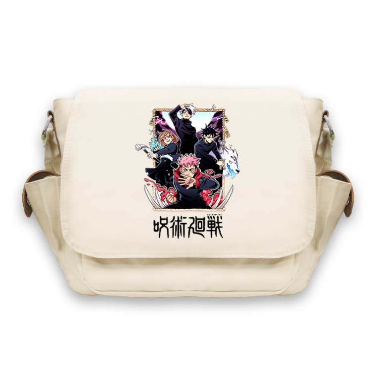Jujutsu Kaisen  Anime Peripheral Shoulder Bag Casual Satchel 33X13X26cm
