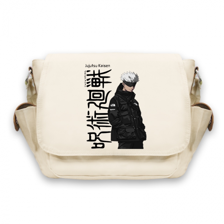 Jujutsu Kaisen  Anime Peripheral Shoulder Bag Casual Satchel 33X13X26cm