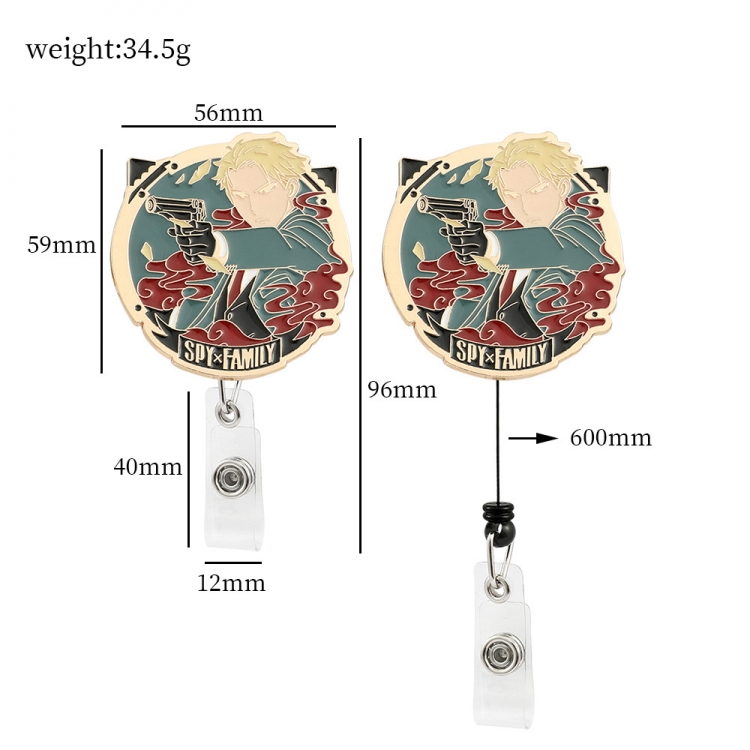 SPY×FAMILY Badge expansion buckle business card holder OPP bag price for 2 pcs