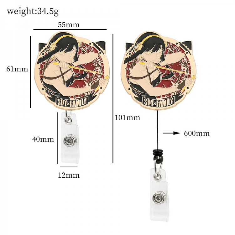 SPY×FAMILY Badge expansion buckle business card holder OPP bag price for 2 pcs