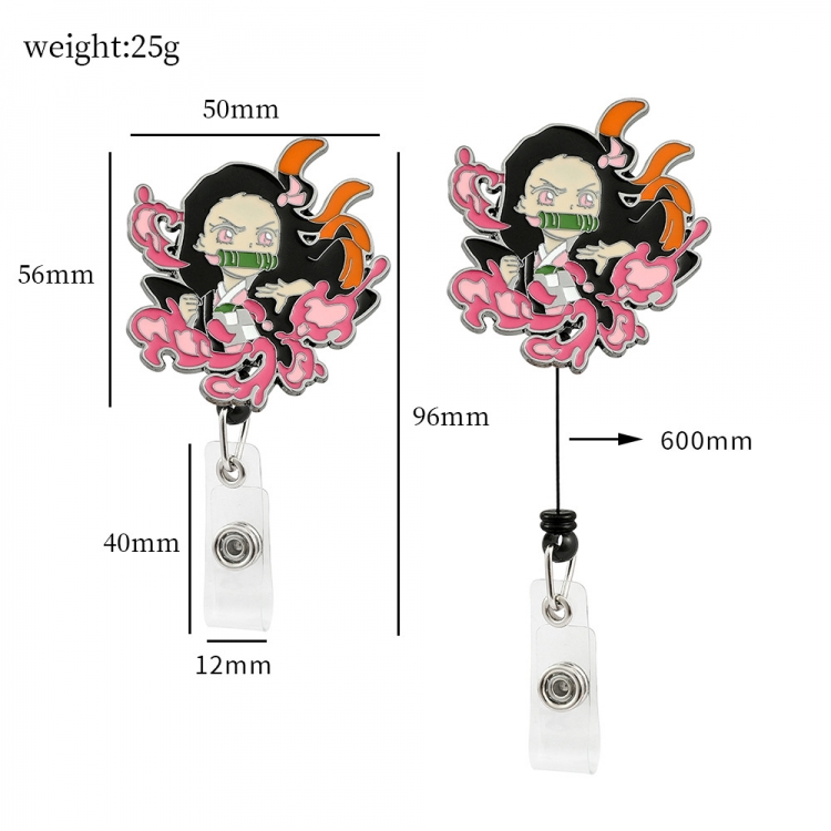 Demon Slayer Kimets Badge expansion buckle business card holder OPP bag price for 2 pcs