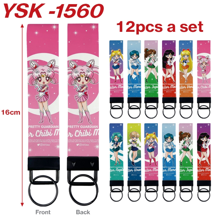 TOTORO Anime mobile phone rope keychain 16CM a set of 12 YSK-1560