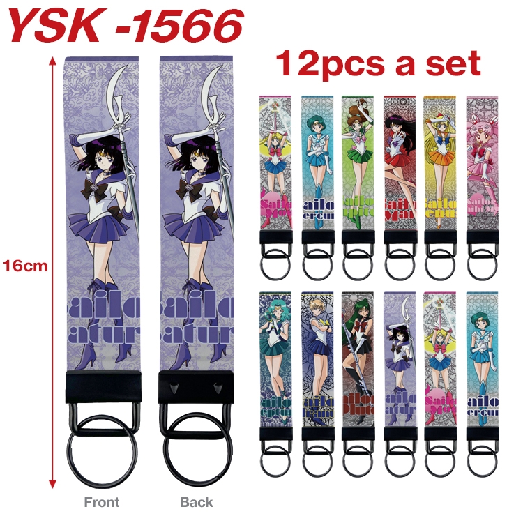 TOTORO Anime mobile phone rope keychain 16CM a set of 12   YSK-1566