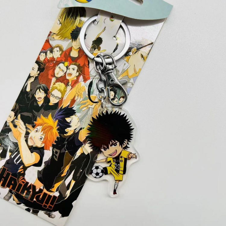 Haikyuu!! Anime Peripheral Acrylic Keychain price for 5 pcs