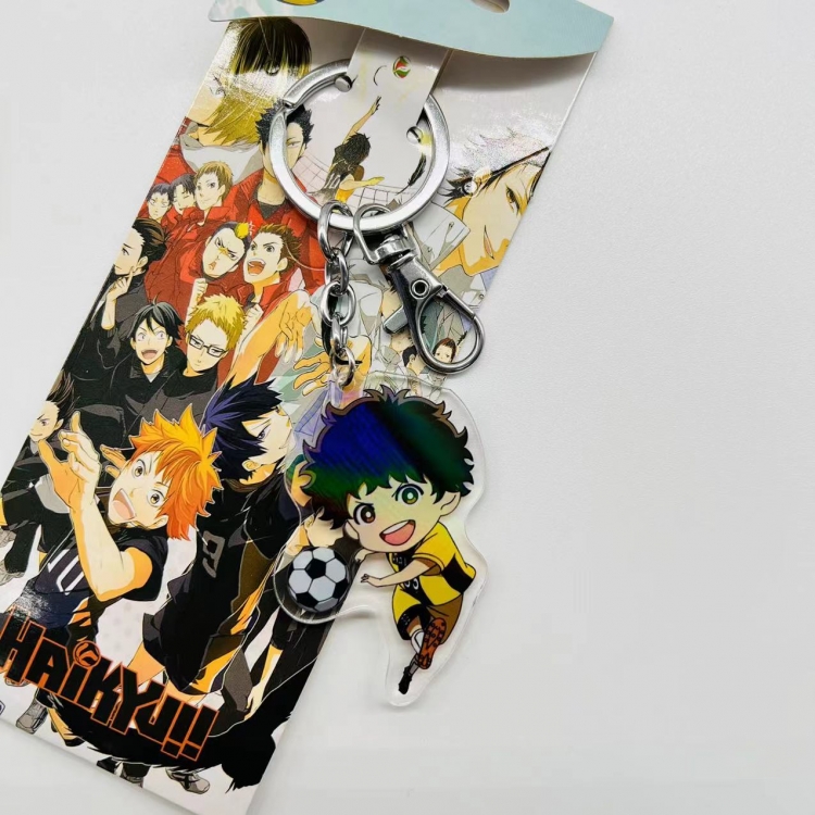 Haikyuu!! Anime Peripheral Acrylic Keychain price for 5 pcs
