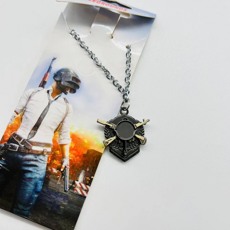 Playerunknowns Batt Anime Peripheral Rotating Necklace Pendant Jewelry