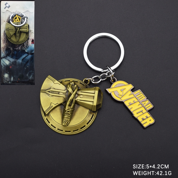 Thor Anime cartoon skewer keychain bag pendant