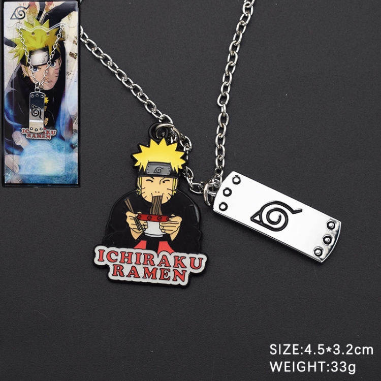  Naruto Anime Cartoon Skewers 2 Pendants Necklace Pendant