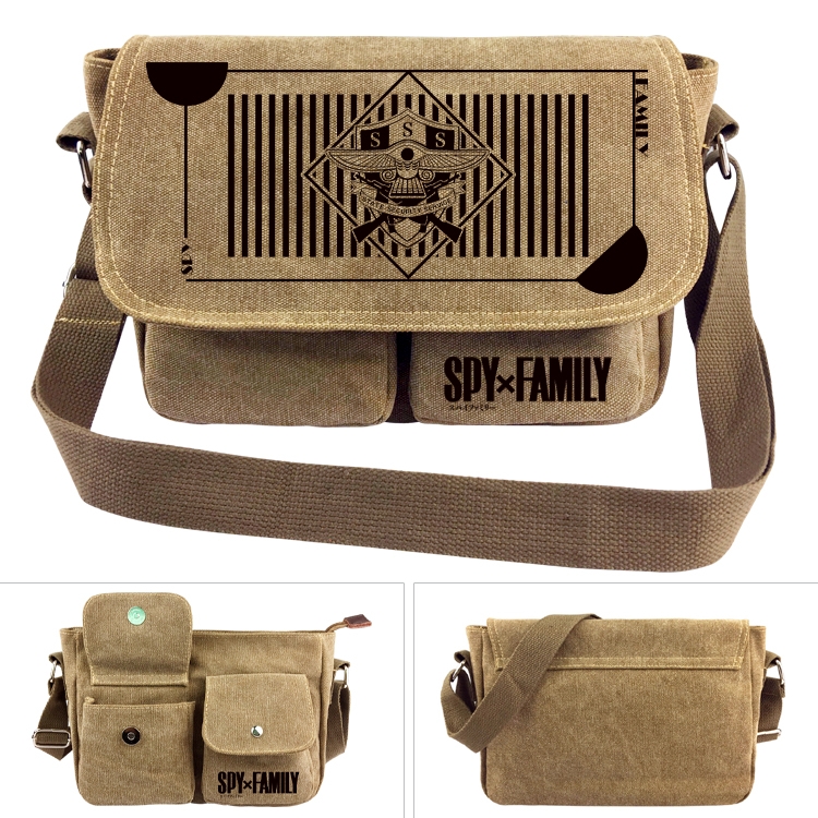 SPY×FAMILY Anime peripheral canvas shoulder bag shoulder bag 7x28x20cm