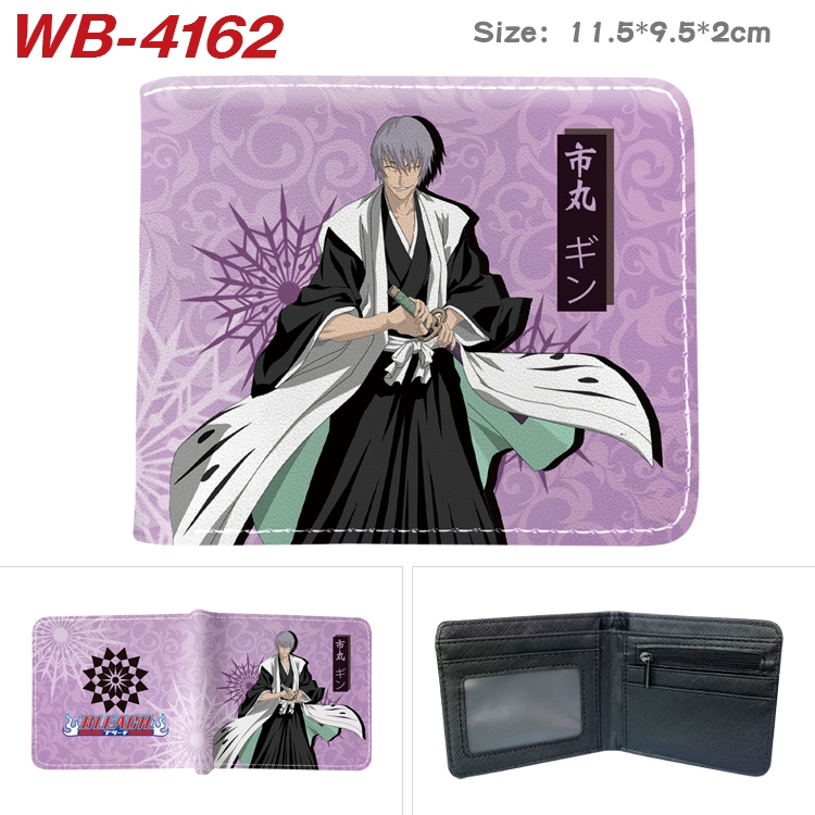 Bleach Full color pu leather half fold short wallet wallet 11.5X9.5X2CM WB-4162A