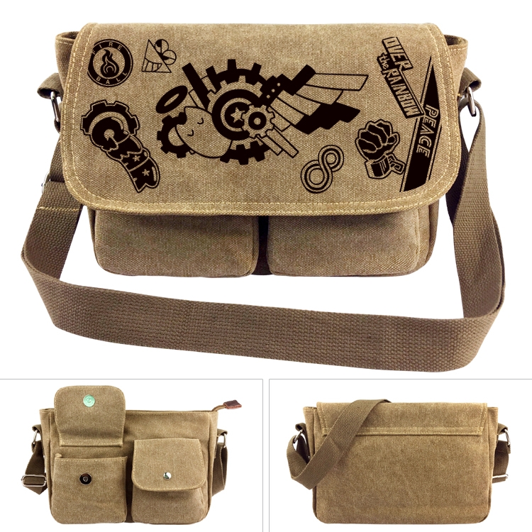 SK∞ Anime peripheral canvas shoulder bag shoulder bag 7x28x20cm