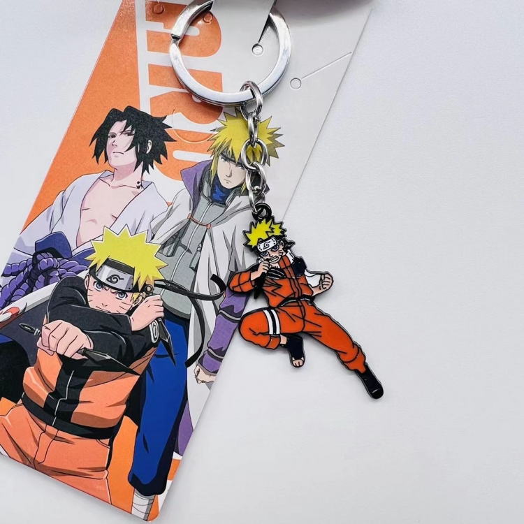 Naruto Anime Peripheral Color Character Keychain price for 5 pcs