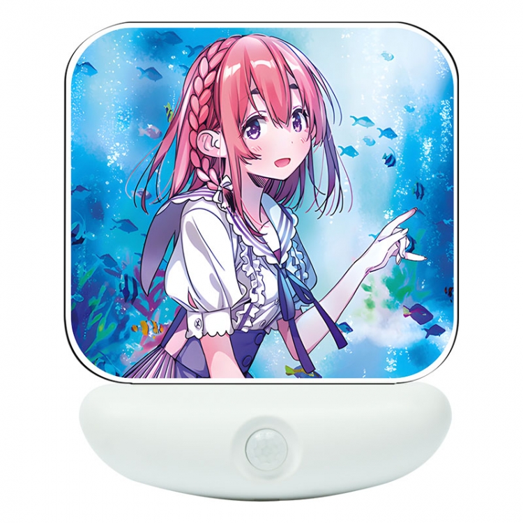 Rent-A-Girlfriend Sakurasawa.Sumi- Anime Charging Induction Night Light Box Set 12X8cm