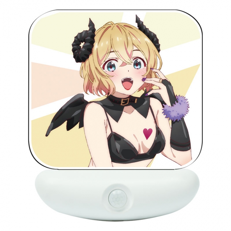 Rent-A-Girlfriend Nanami.Mami  Anime Charging Induction Night Light Box Set 12X8cm