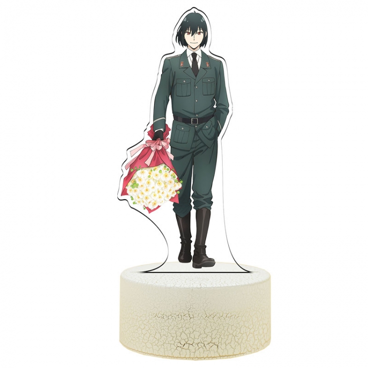 SPY×FAMILY Acrylic Night Light 16 Color-changing Remote Control USB Interface Box Set 19X7X4CM white cracked base