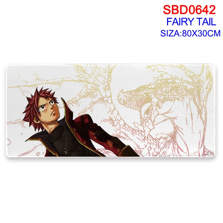 Fairy tail Anime peripheral edge lock mouse pad 80X30cm SBD-642