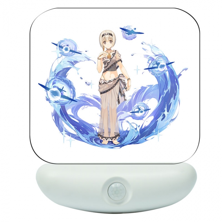 Utawarerumono: Mask of Truth Cartoon charging induction night light box package 12X8cm