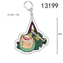 One Piece Anime Acrylic Keycha...