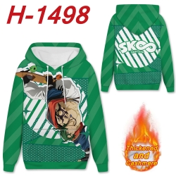 SK∞ anime thickened hooded pul...