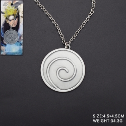 Naruto Anime Cartoon Swirl Nec...