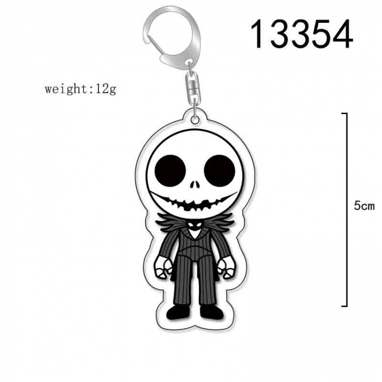 American Film Acrylic Keychain Charm price for 5 pcs 13354