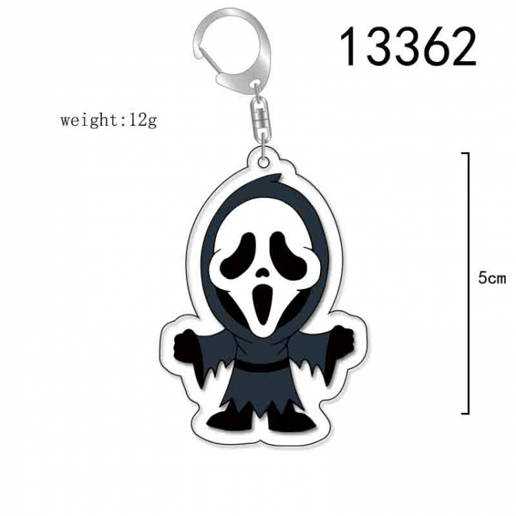 American Film Acrylic Keychain Charm price for 5 pcs 13362