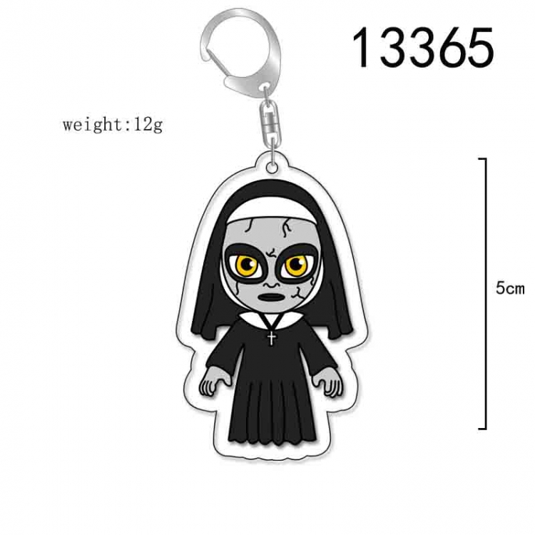 American Film Acrylic Keychain Charm price for 5 pcs 13365