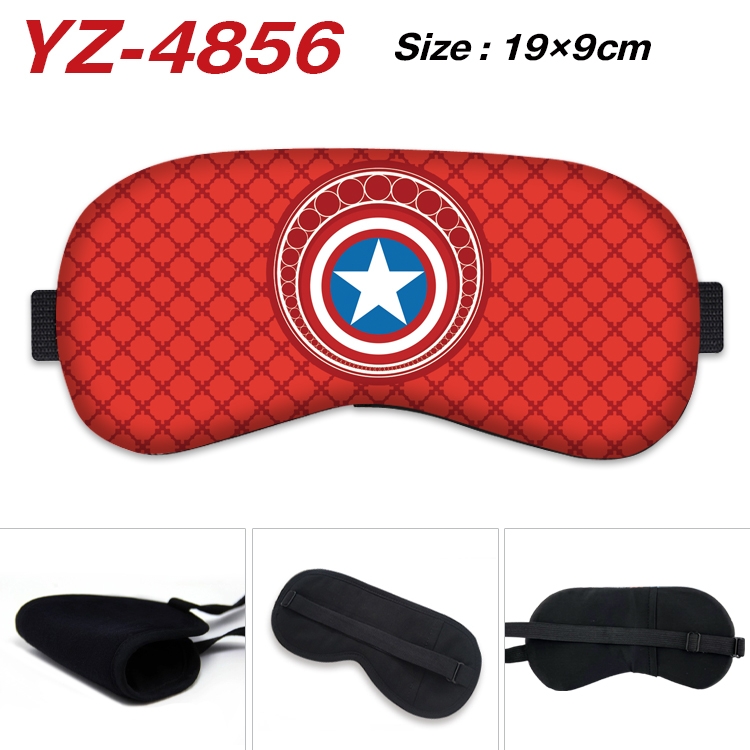 Superhero Movie animation ice cotton eye mask without ice bag price for 5 pcs  YZ-4856