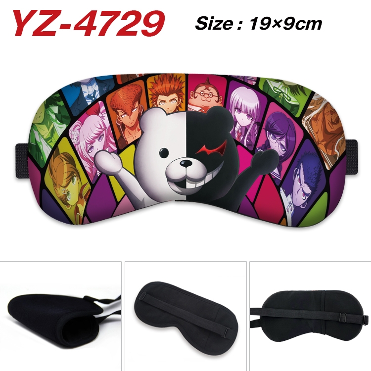 Dangan-Ronpa animation ice cotton eye mask without ice bag price for 5 pcs YZ-4729