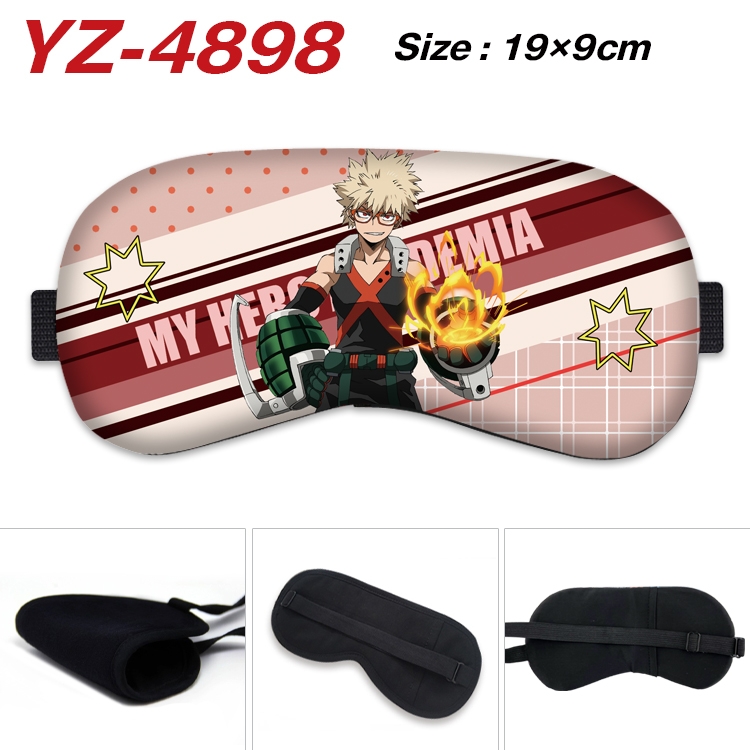 My Hero Academia animation ice cotton eye mask without ice bag price for 5 pcs  YZ-4898