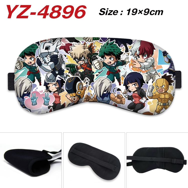 My Hero Academia animation ice cotton eye mask without ice bag price for 5 pcs YZ-4896