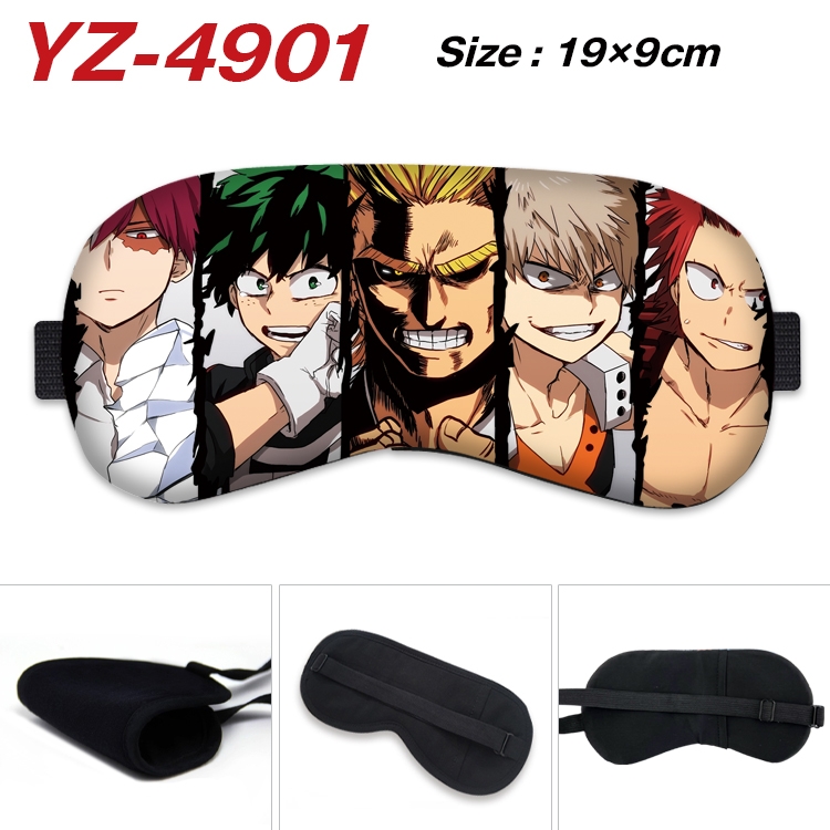 My Hero Academia animation ice cotton eye mask without ice bag price for 5 pcs YZ-4901