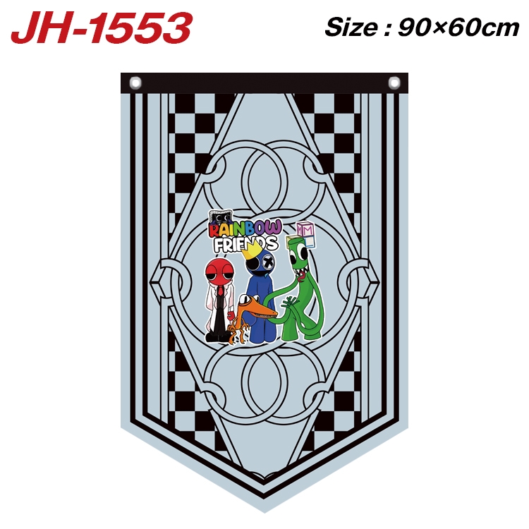 rainbow friends Anime Peripheral Full Color Printing Banner 90X60CM  JH-1553